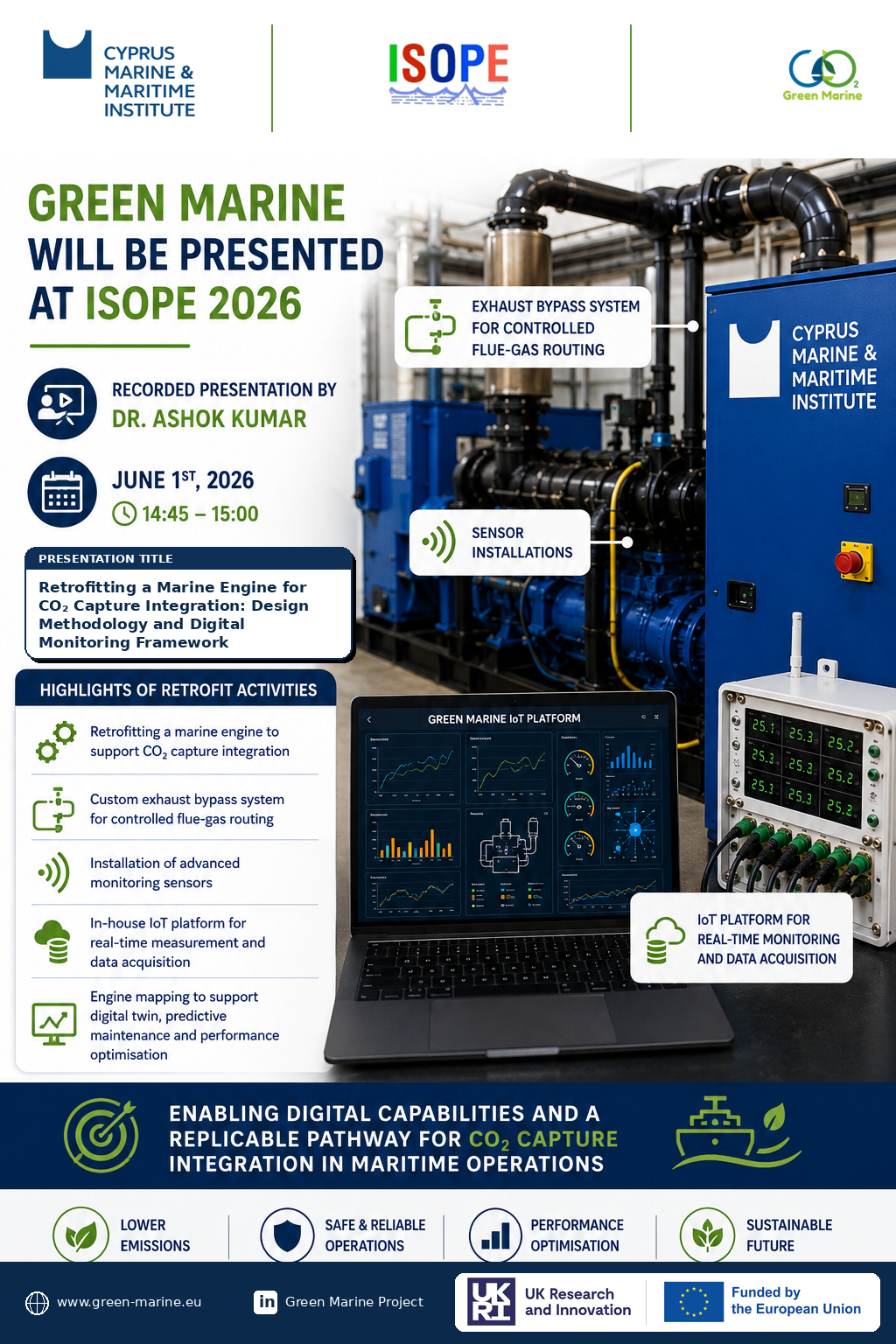 News thumbnail - Presentation at ISOPE 2026